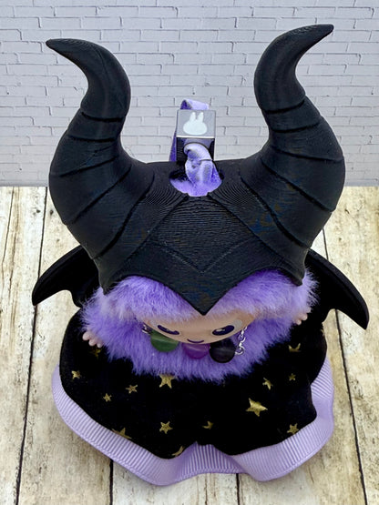 Plush Villain Horned Hat