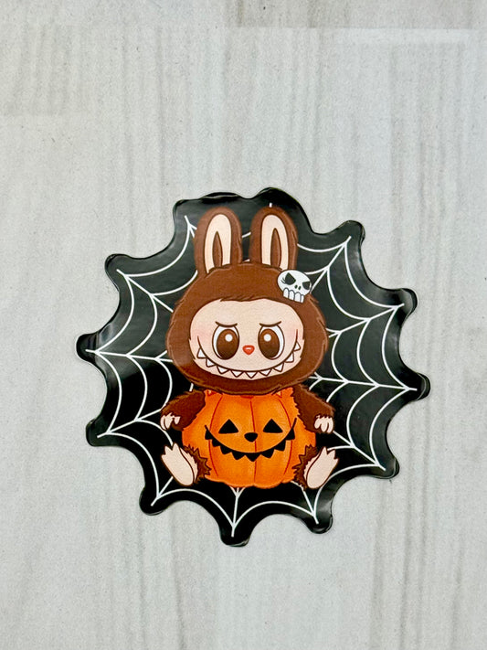 Labu Monster Spooky Stickers