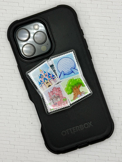 Four Park Stamp Phone Grip