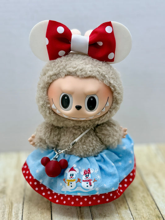 Red Polka Dot Snowmouse Outfit