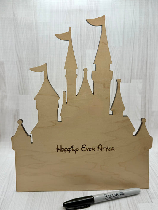 Custom Castle Autograph Sign