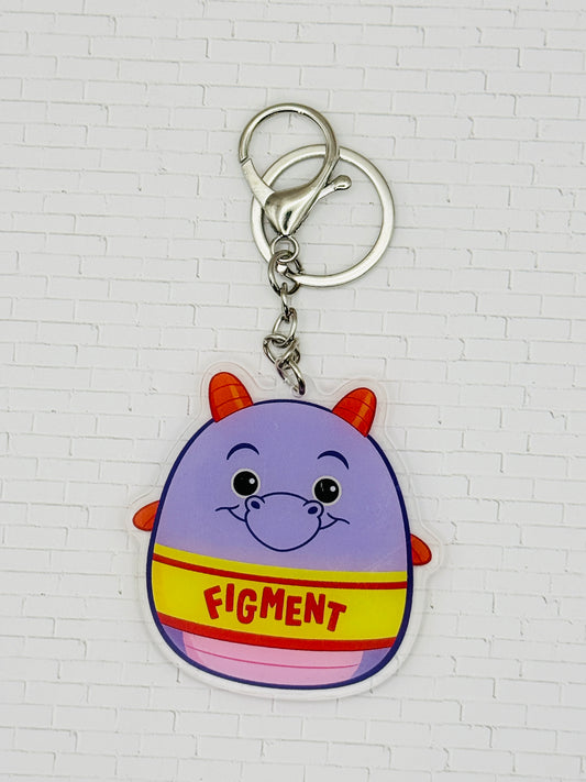 Squish Figgy Keychain