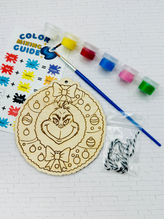 Grinchy Paint Kit