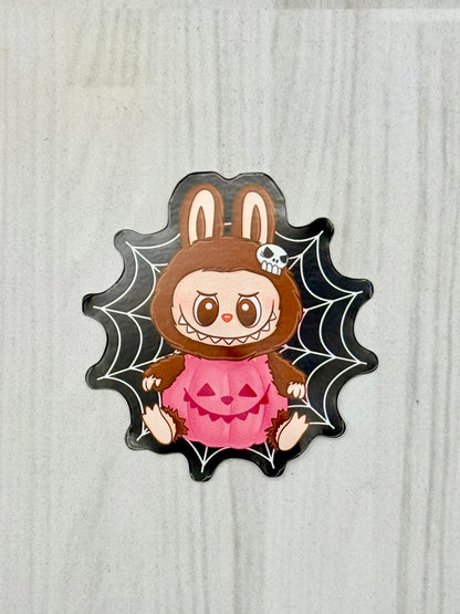 Labu Monster Spooky Stickers
