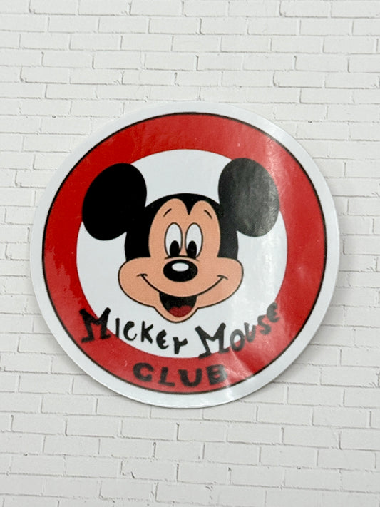 Mouse Club Sticker