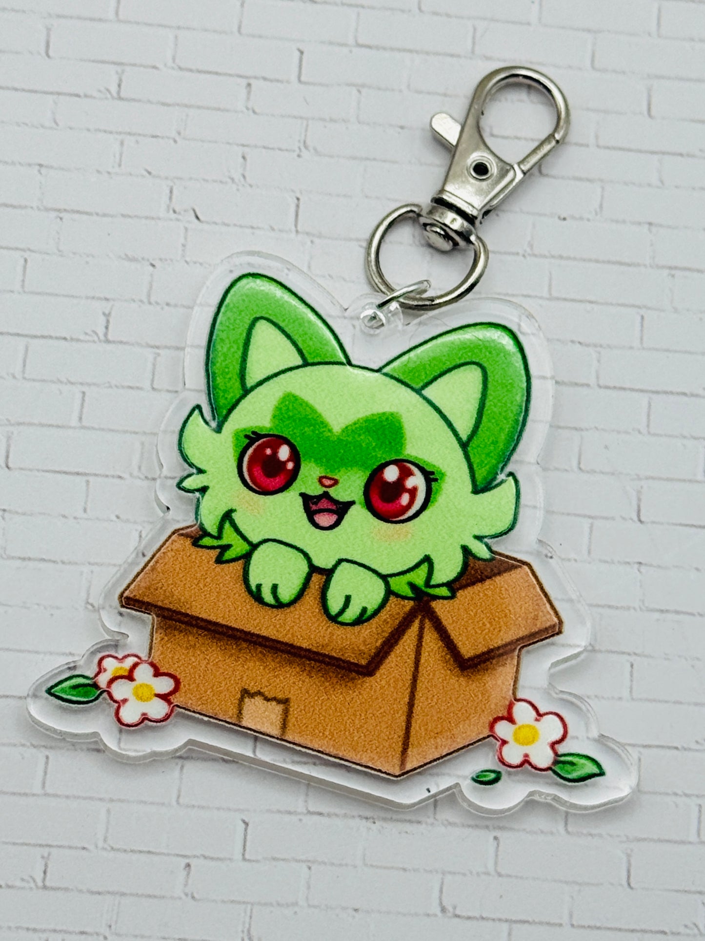 Sprigatito Box Bag Charm