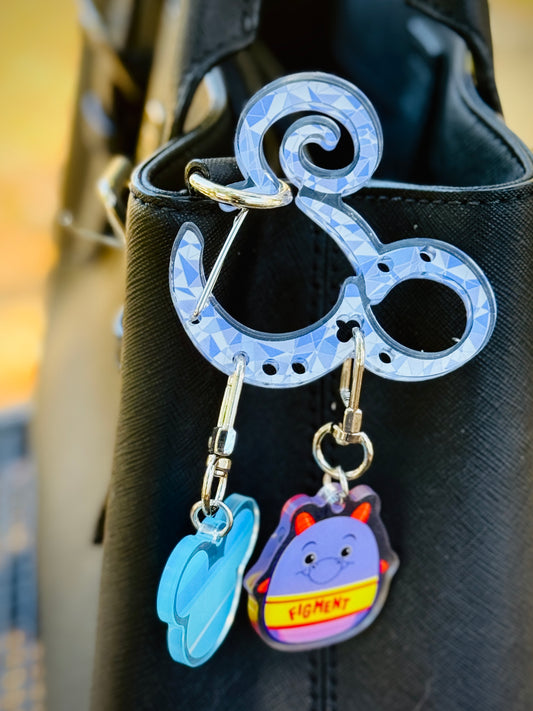 Purple Wall Charm Carabiner