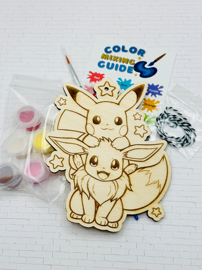 Pika Eevee BFF Paint Kit