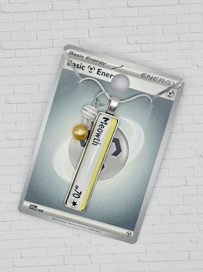 PKMN Charm Name Necklace