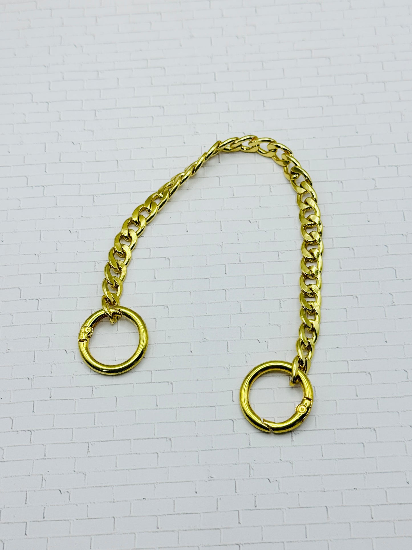 Gold Bag Charm Chain