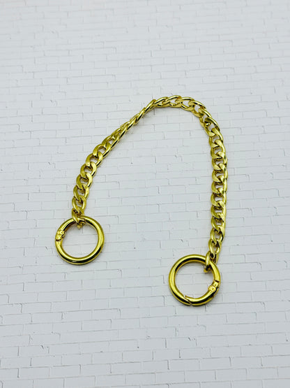 Gold Bag Charm Chain