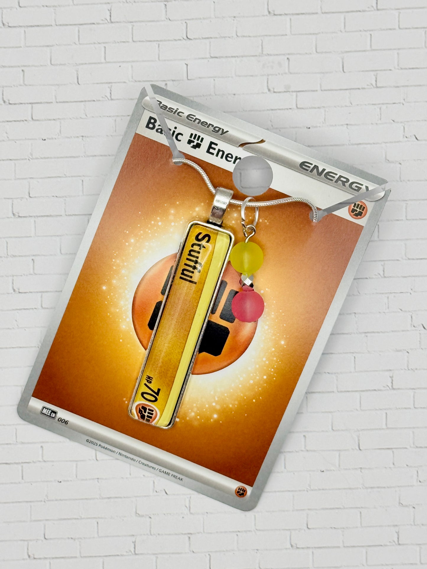PKMN Charm Name Necklace