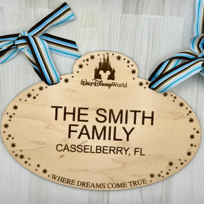 Personalized Magical Stroller Sign – Walt Disney World