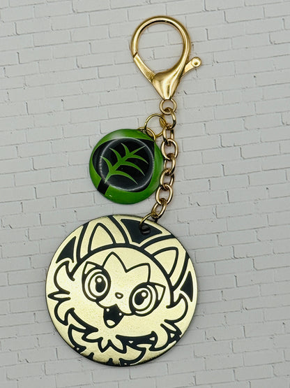 PKMN TCG Coin Keychain