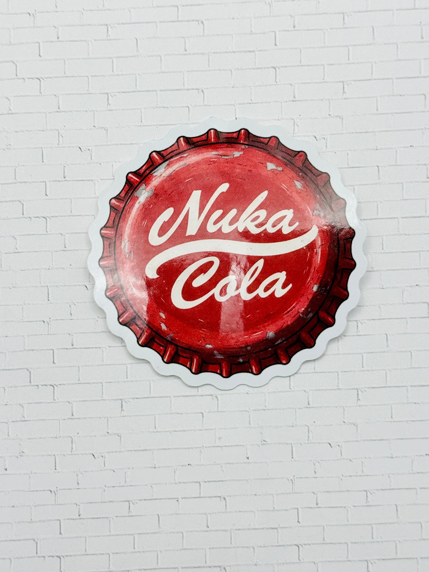 Nuke Cola Bottle Cap Sticker