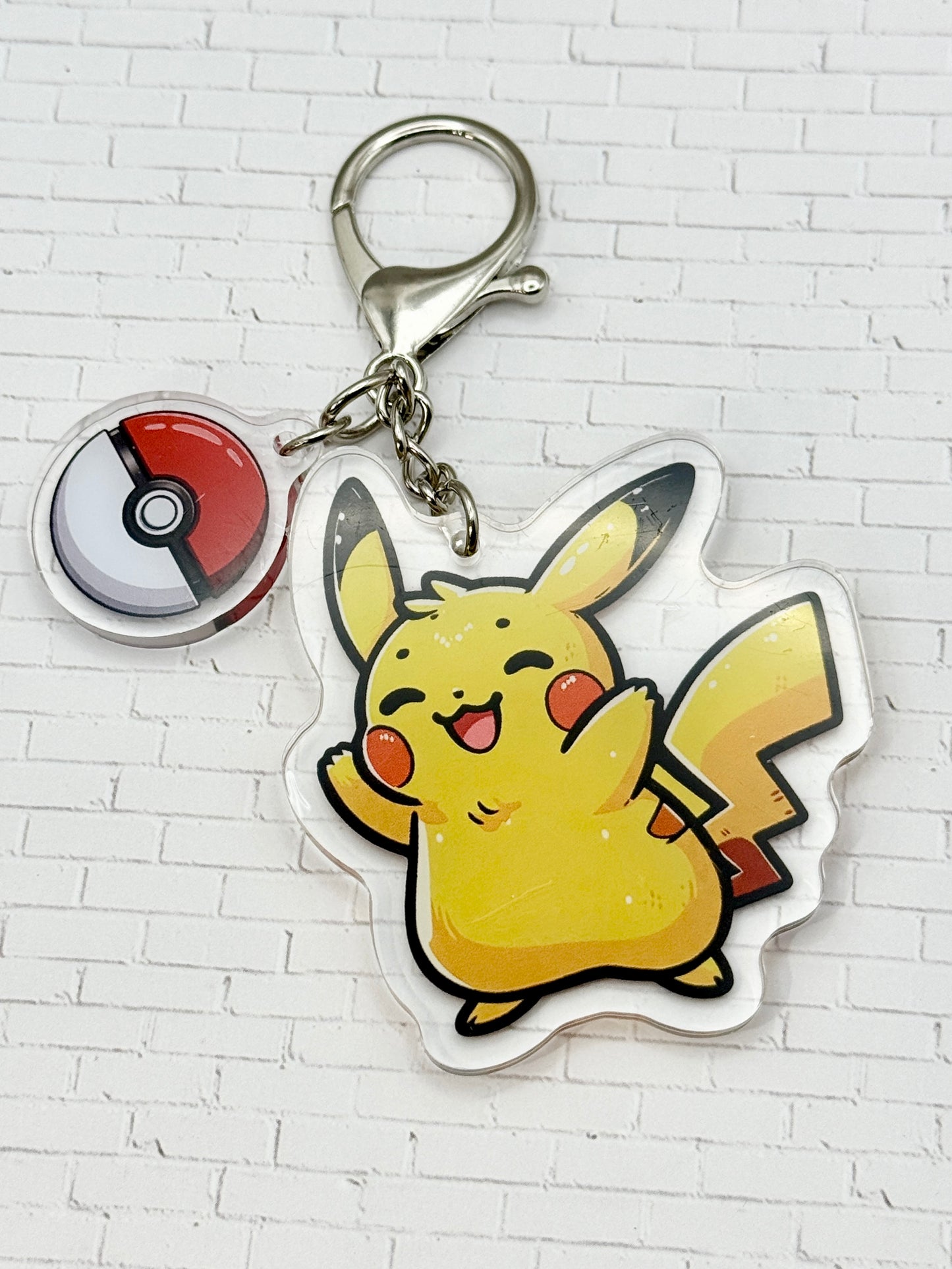 Pika Mouse Keychain